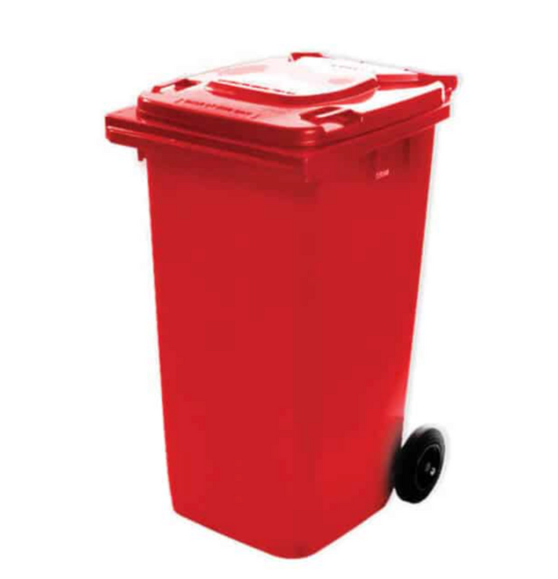 Spilldoc® Wheelie Bin with Lid 120 Litres