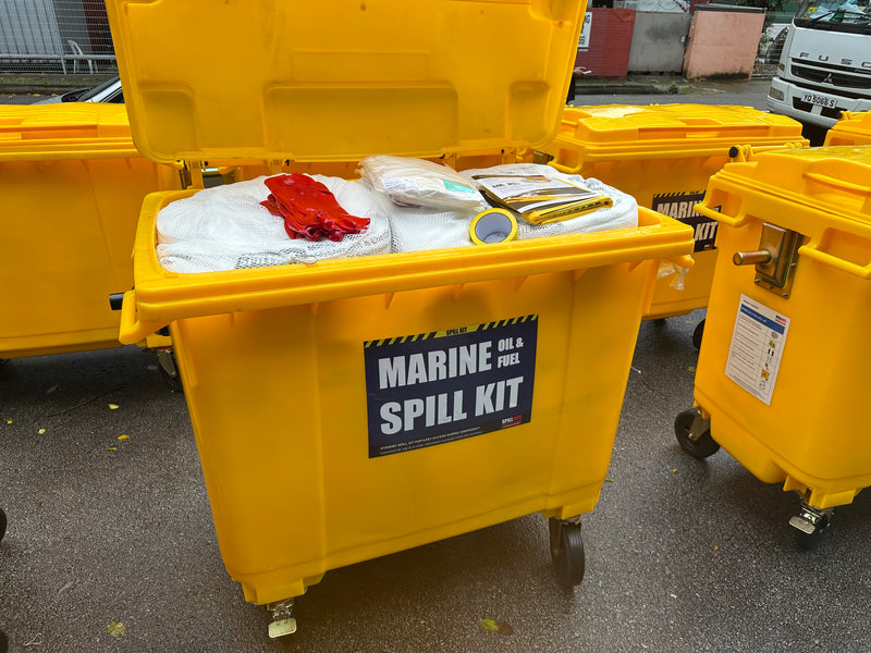 SPILLDOC® MARINE SPILL RESPONSE KIT 7 BARRELS / 1100LITRES SDMSK1100