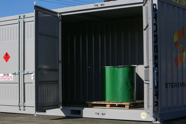 20ft Side Opening Dangerous Goods Container — Spilldoc Australia