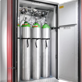 Supreme Line Compressed Gas Cylinders Indoor Storage - 4 Cylinder