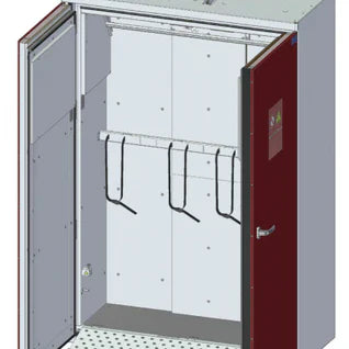 Supreme Line Compressed Gas Cylinders Indoor Storage - 4 Cylinder