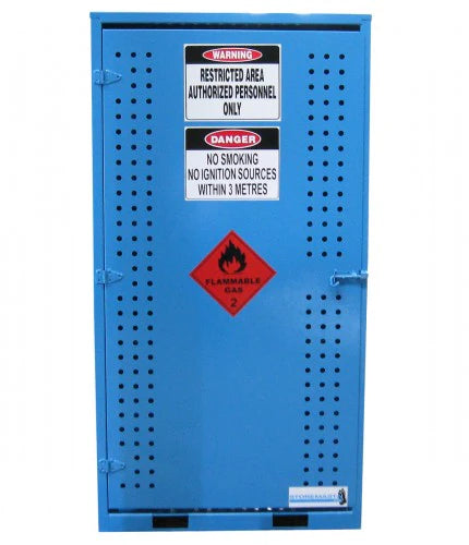 Large - Gas Cylinder Store - Single Sided Access