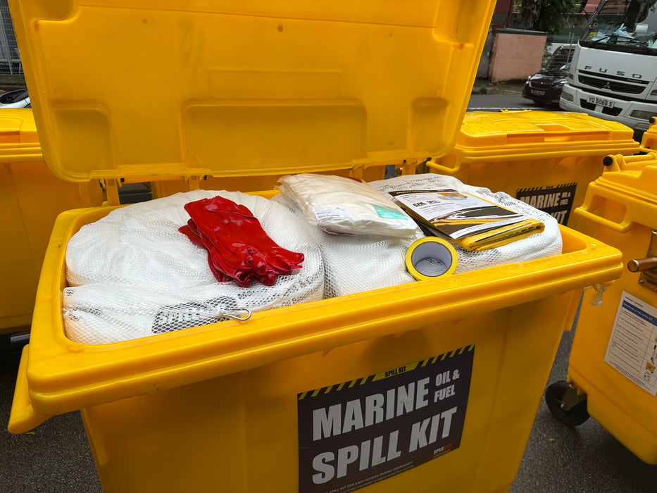 SPILLDOC® MARINE SPILL RESPONSE KIT 12 BARRELS / 1900LITRES SDMSK1900