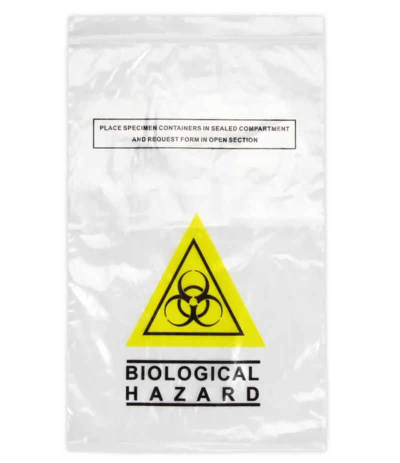 Clear Specimen Collection Bag
