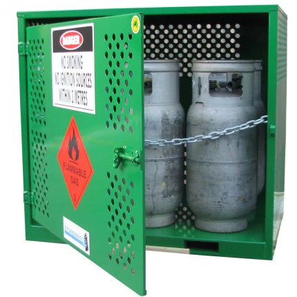 6 Cylinder - Forklift LPG Bottle Store