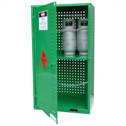 12 Cylinder - Forklift LPG Bottle Store