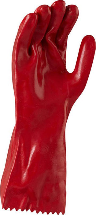 Maxisafe Red PVC Gauntlet - 35cm