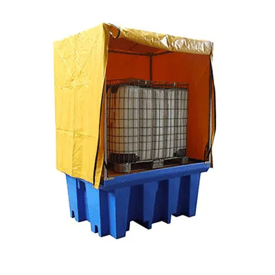 PVC COVER & GALV FRAME FOR 1 X 1000L BUND