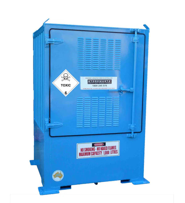 Single Depth Toxic Substance Store - 1 IBC