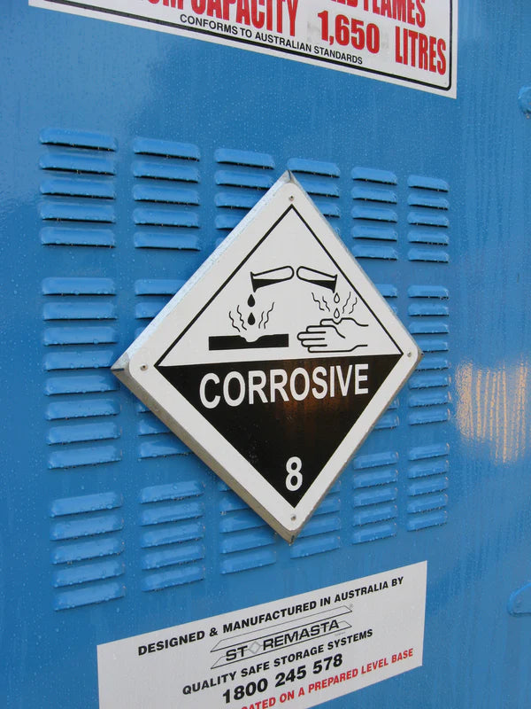 Single Depth Toxic Substance Store - 2 IBC - Vertical