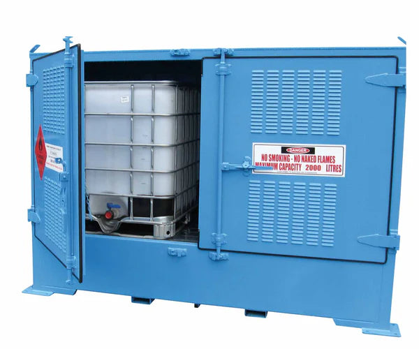 Single Depth Flammable Liquids Store - 2 IBC