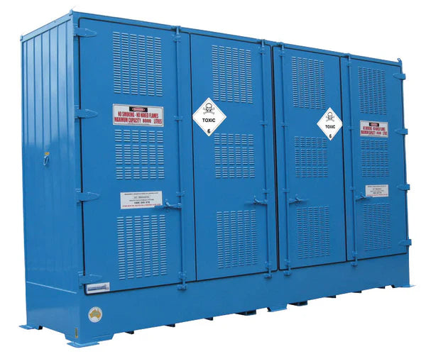 Single Depth Toxic Substance Store - 8 IBC
