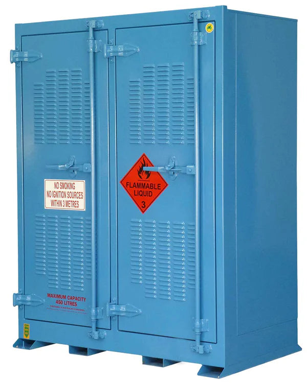 Small Flammable Cup 450L - Small Outdoor Flammable Liquid Store — Spilldoc Australia