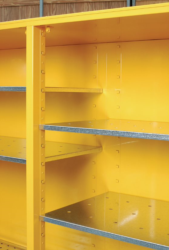 Large Capacity Flammable Storage 850L - Large Capacity Flammable Liquids Storage Cabinet — Spilldoc ...