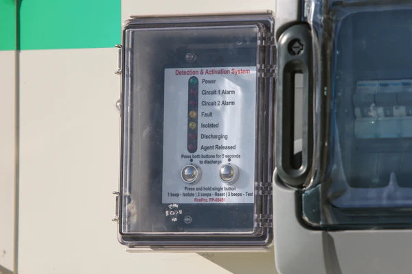 Dangerous Goods Fire Suppression System - Monitored - Extra Large