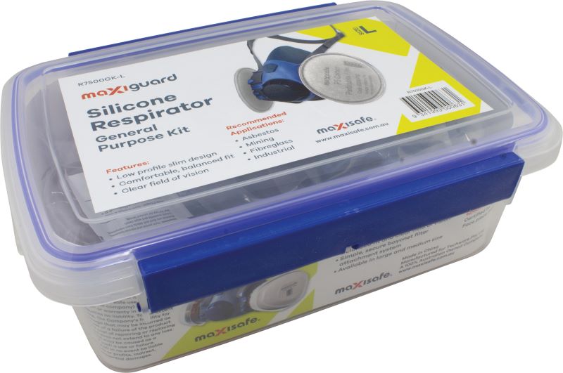 MaxiGuard Half Mask Silicone General Purpose Kit