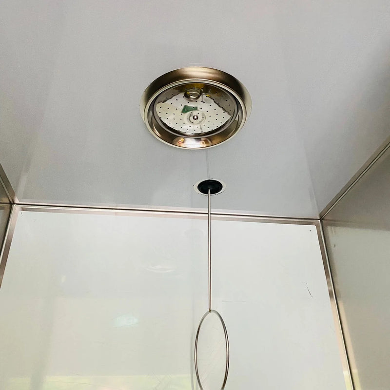 Spilldoc Enclosed Booth Safety Shower & Eyewash Station SDEBR2SE304