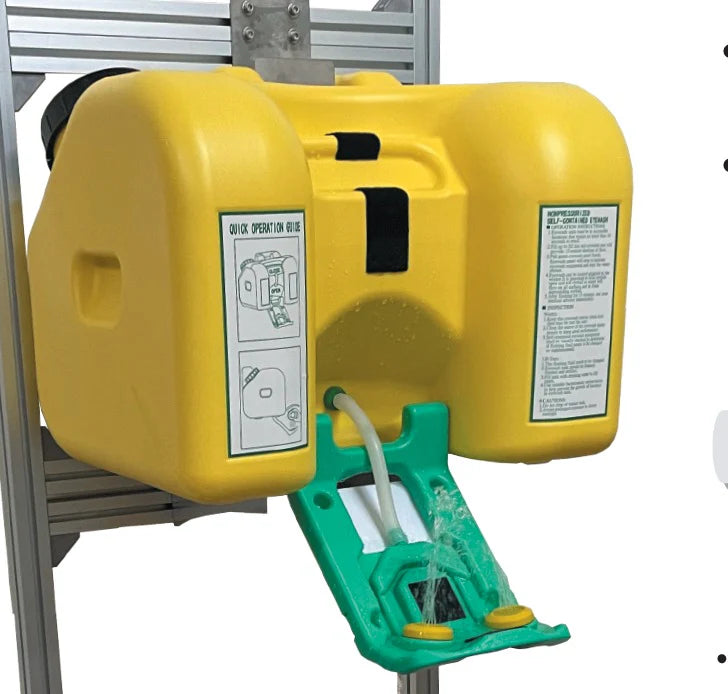 Gravity-Fed Portable Eyewash Station 52 Litre