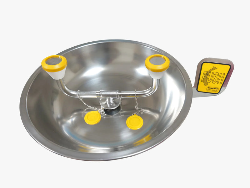 SPILLDOC WALL MOUNTED EYEWASH STATION SDEW/304SS