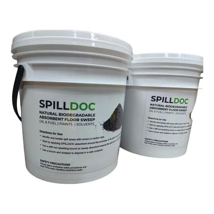 SPILLDOC NATURAL BIODEGRADABLE ABSORBENT FLOOR SWEEP 2 KG