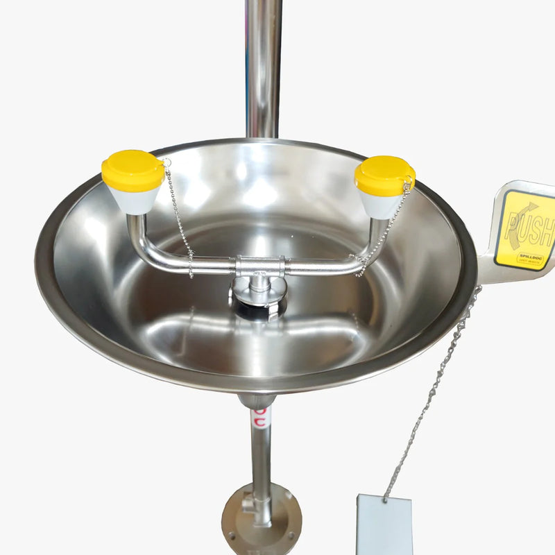 SPILLDOC COMBINATION SHOWER & EYEWASH STATION SDSE304N