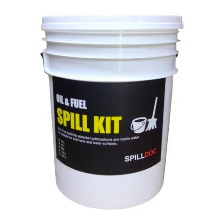 SPILLDOC 20 LITRE OIL SPILL KIT BUCKET SD20LOSKB