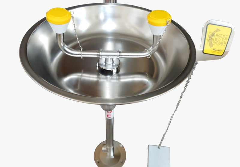 Spilldoc Floor Mounted Eyewash Station SDEF/304SS