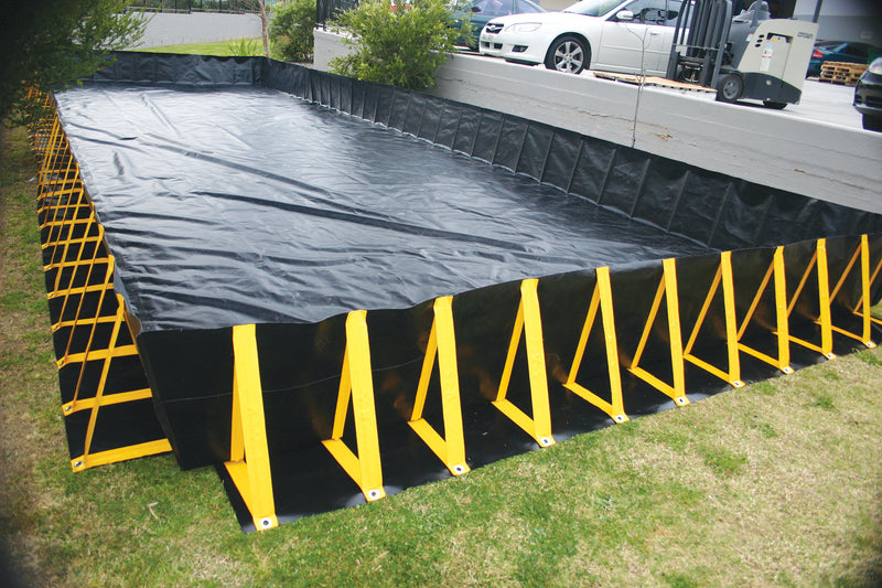 Portable Containment Bund 900gsm Yellow PVC