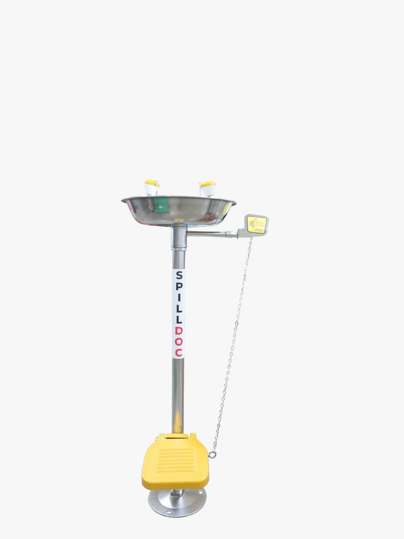 Spilldoc Floor Mounted Eyewash Station SDEF/304SS