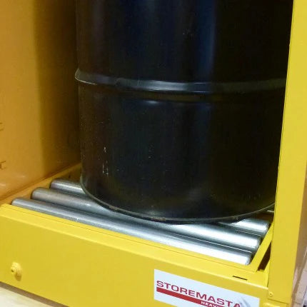 250L - Flammable Liquid Storage Cabinet - Roller Base